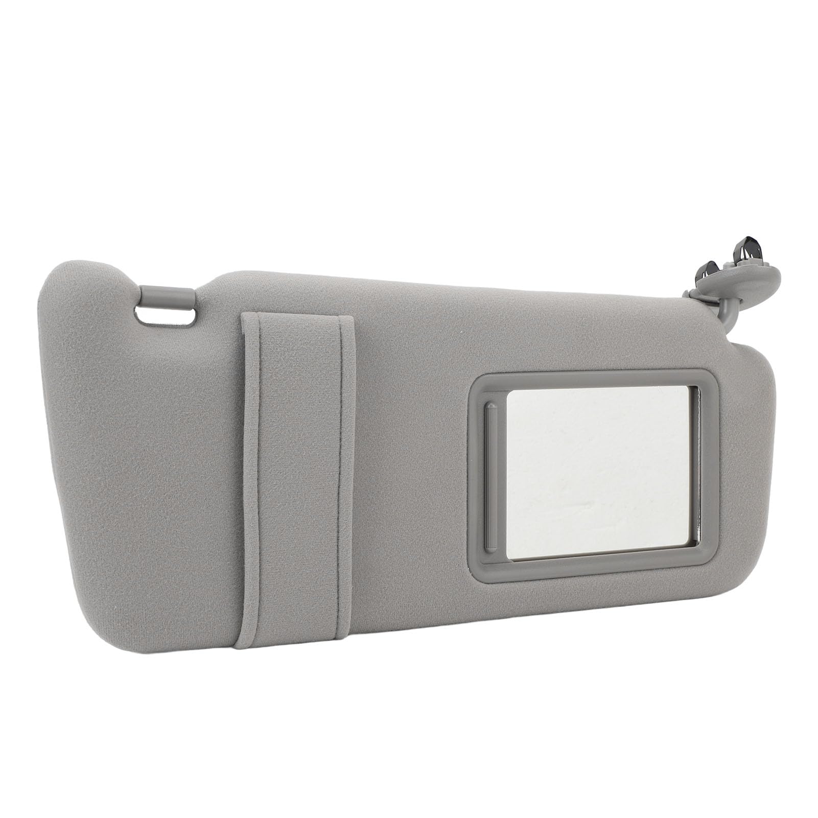 Right Passenger Side Car Sun Visor for 2007-2011, Gray Sun Visor with Makeup Mirror, Sun Visor for Car, 7431006750B0 7431033F10B0 OE Number