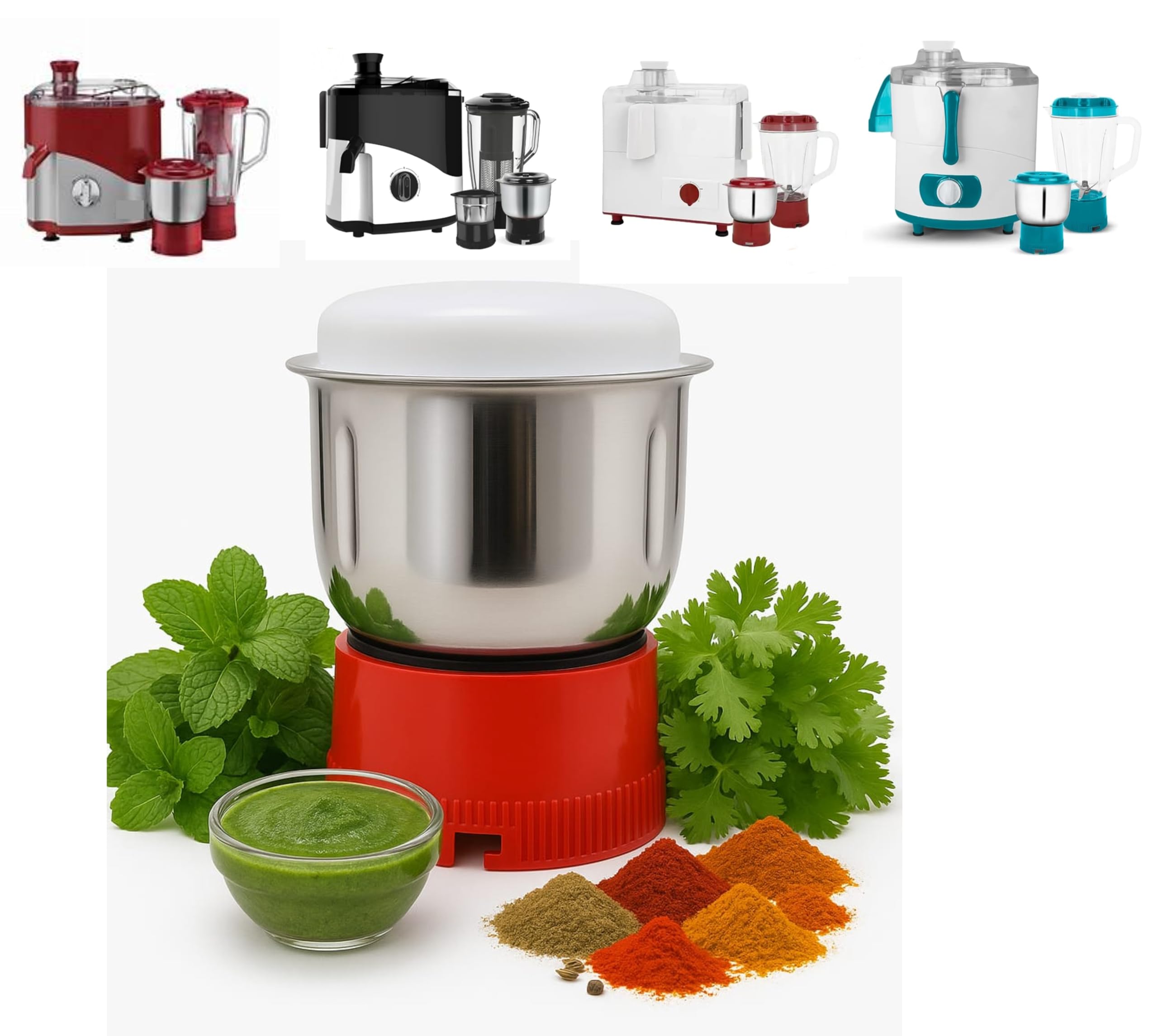 400ml Juicer Mixer Grinder Chutney Jar – Compatible with Selected Maharaja Whiteline Models (Only Fits Models Shown in Images) – Check Before Order NOT FOR OTHER MODALS AND BRANDS-image-15