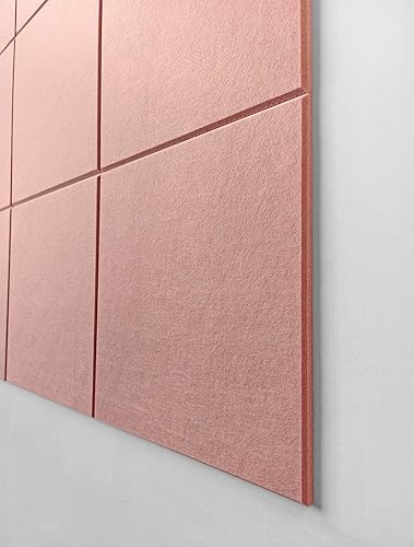 Vista 23 de Tablero de anuncios de fieltro azul de 47 x 35 pulgadas, alternativa de tablero de anuncios de corcho grande para oficina, hogar y aula, azulejos