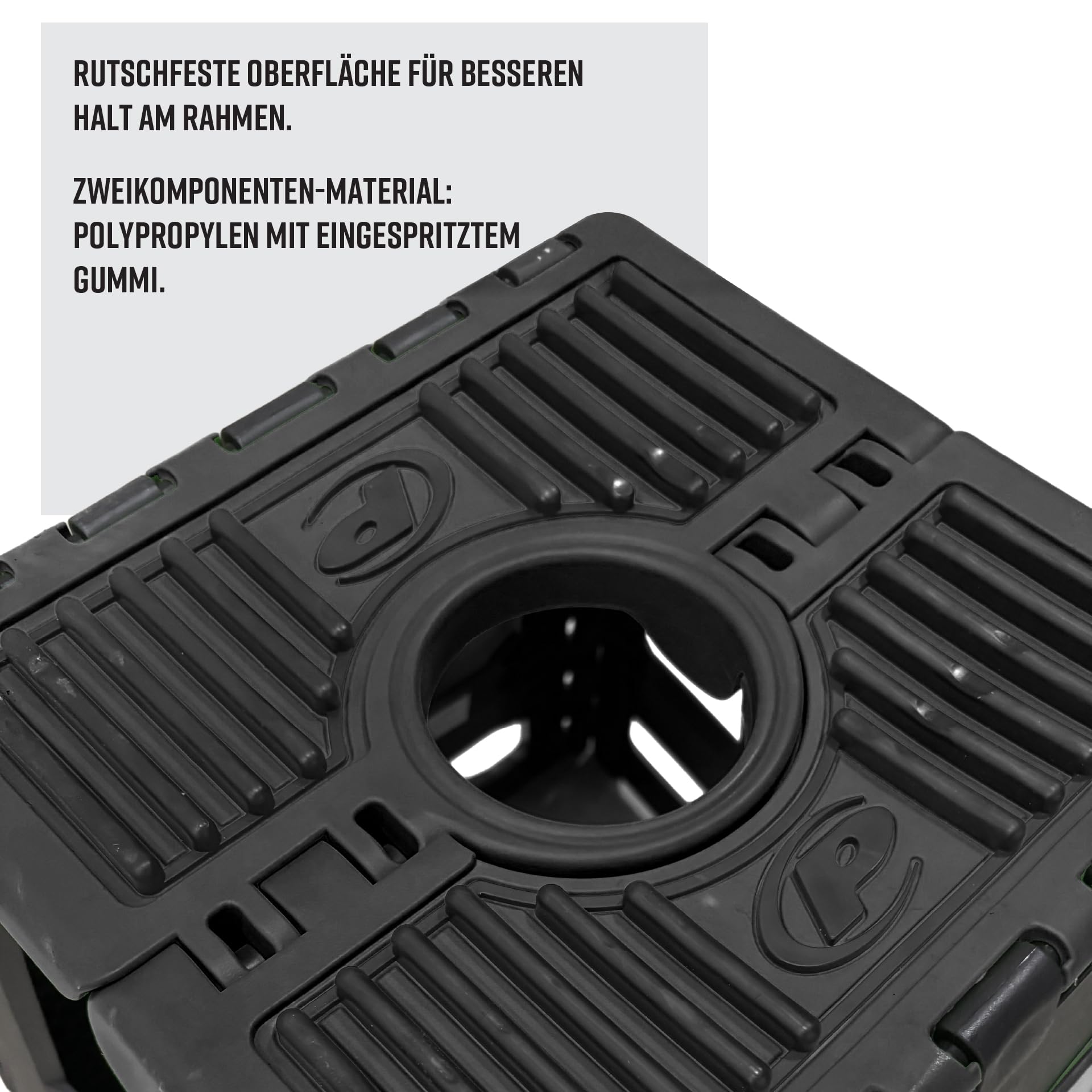 Polisport Ständer faltbar schwarz 8981500007
