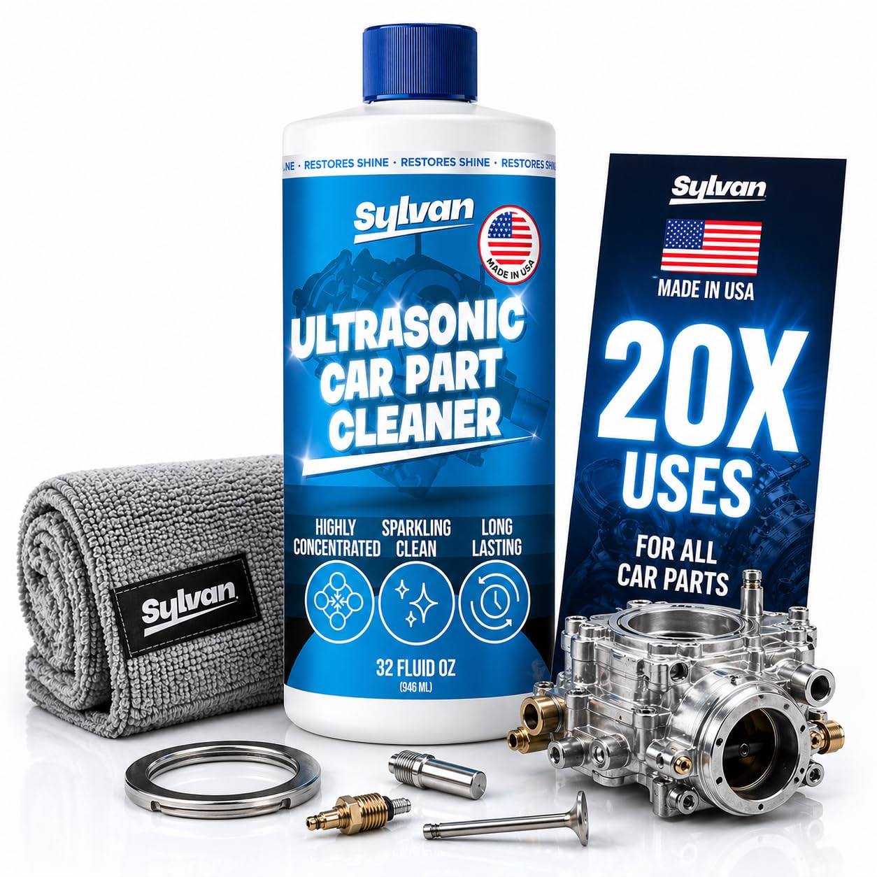 Ultrasonic Carburetor Cleaner Solution - 1 Gallon -8