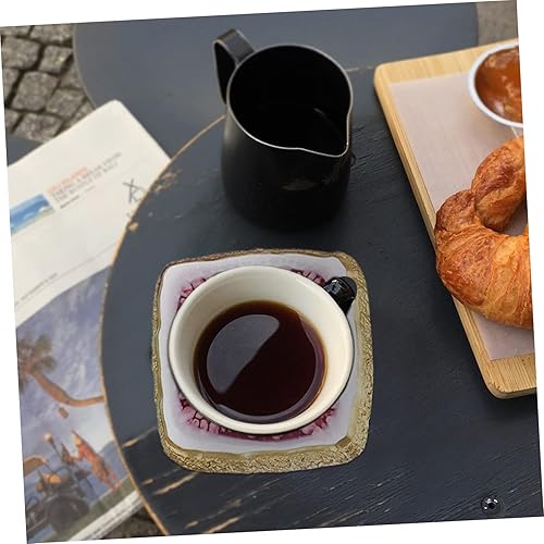 Miniatura 6 de SEWOART 4 posavasos para tu auto de gelatinas moldes de silicona para hacer jabón, soporte para posavasos de resina de silicona, moldes de bricolaje