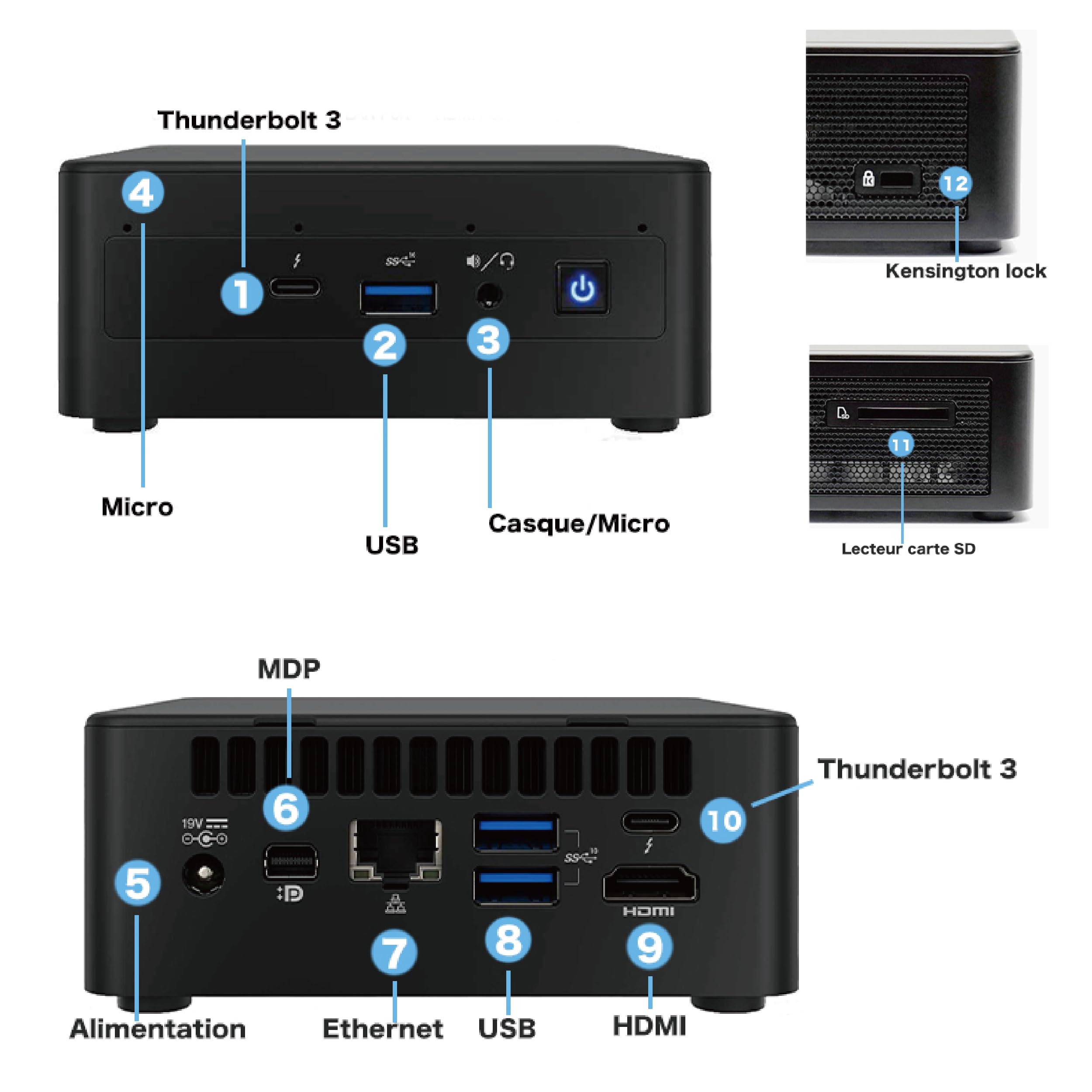 Amazon.co.jp: Intel (インテル) 第 11 世代 NUC11PAHI5 ミニ PC 