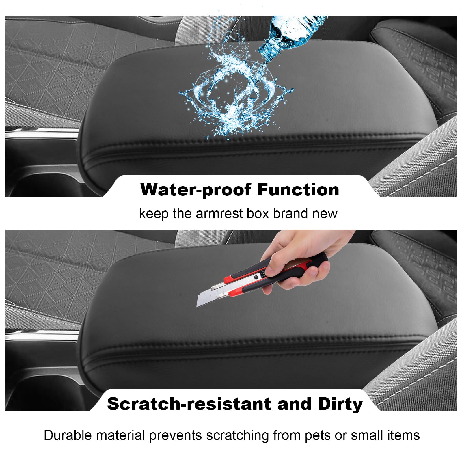 Apoyabrazos Para Asiento Trasero - Opel Meriva Y Mokka - Organizador Cómodo Y Lavable