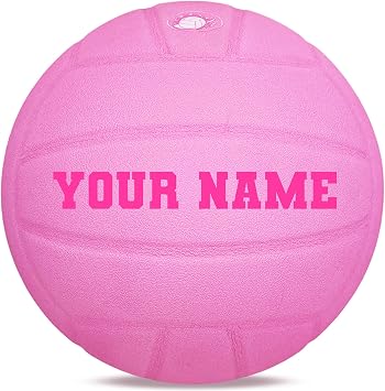 Custom Volleyball with Name Official Size 5 Composite Leather Indoor Volleyball for Adults & Teens Personalized Volleyball for Gifts, Training, Games