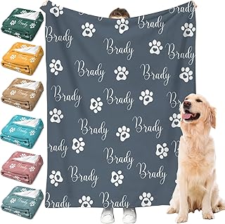 Custom Dog Blankets With Names