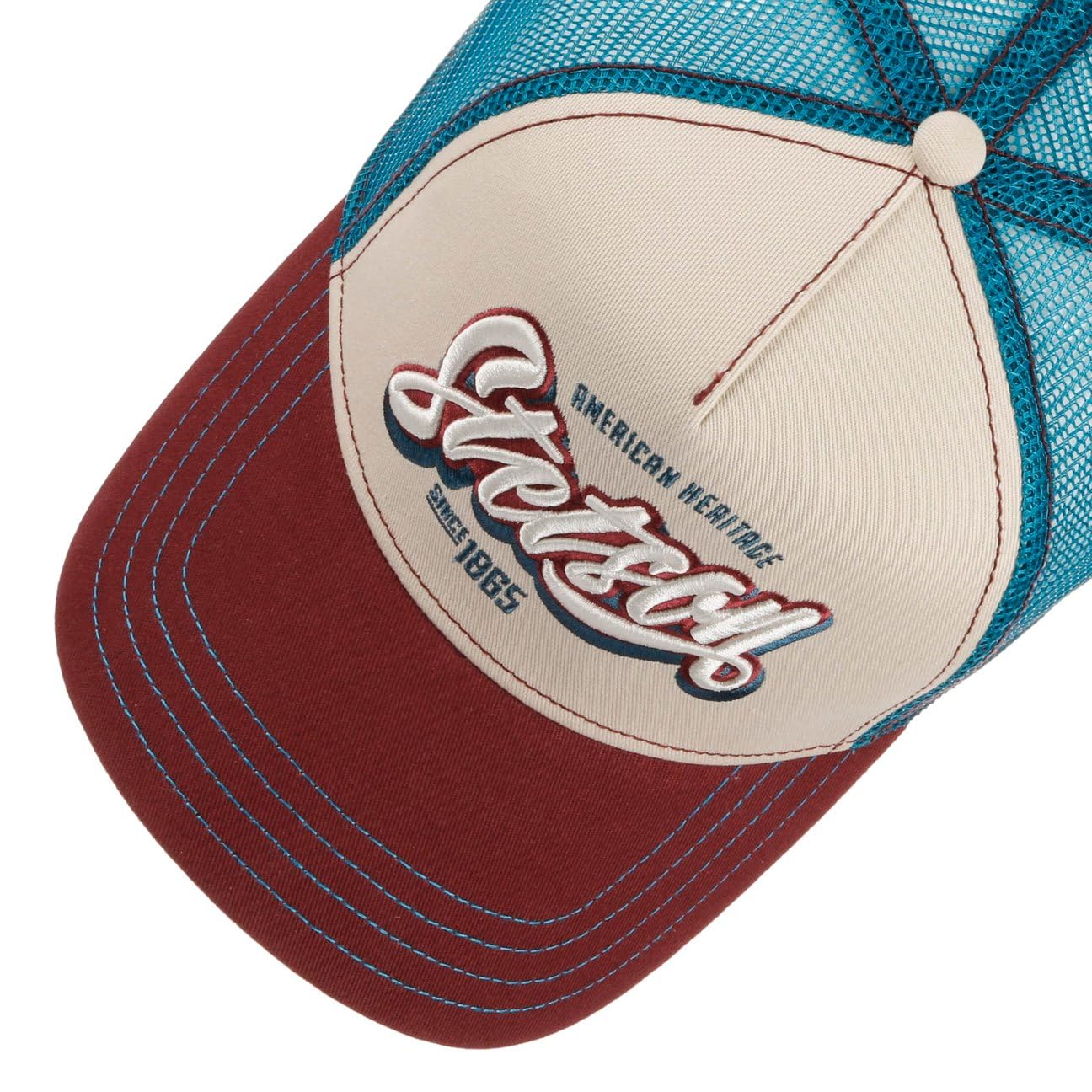Stetson Madison Trucker Cap Snapback Herren Sommer Winter