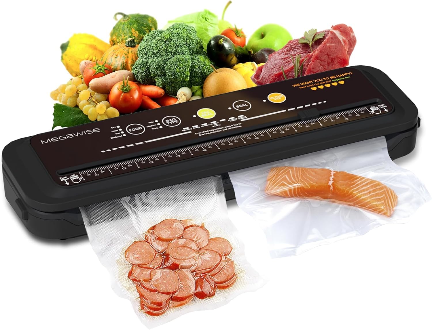 MEGAWISE Vacuum Sealer VS6621