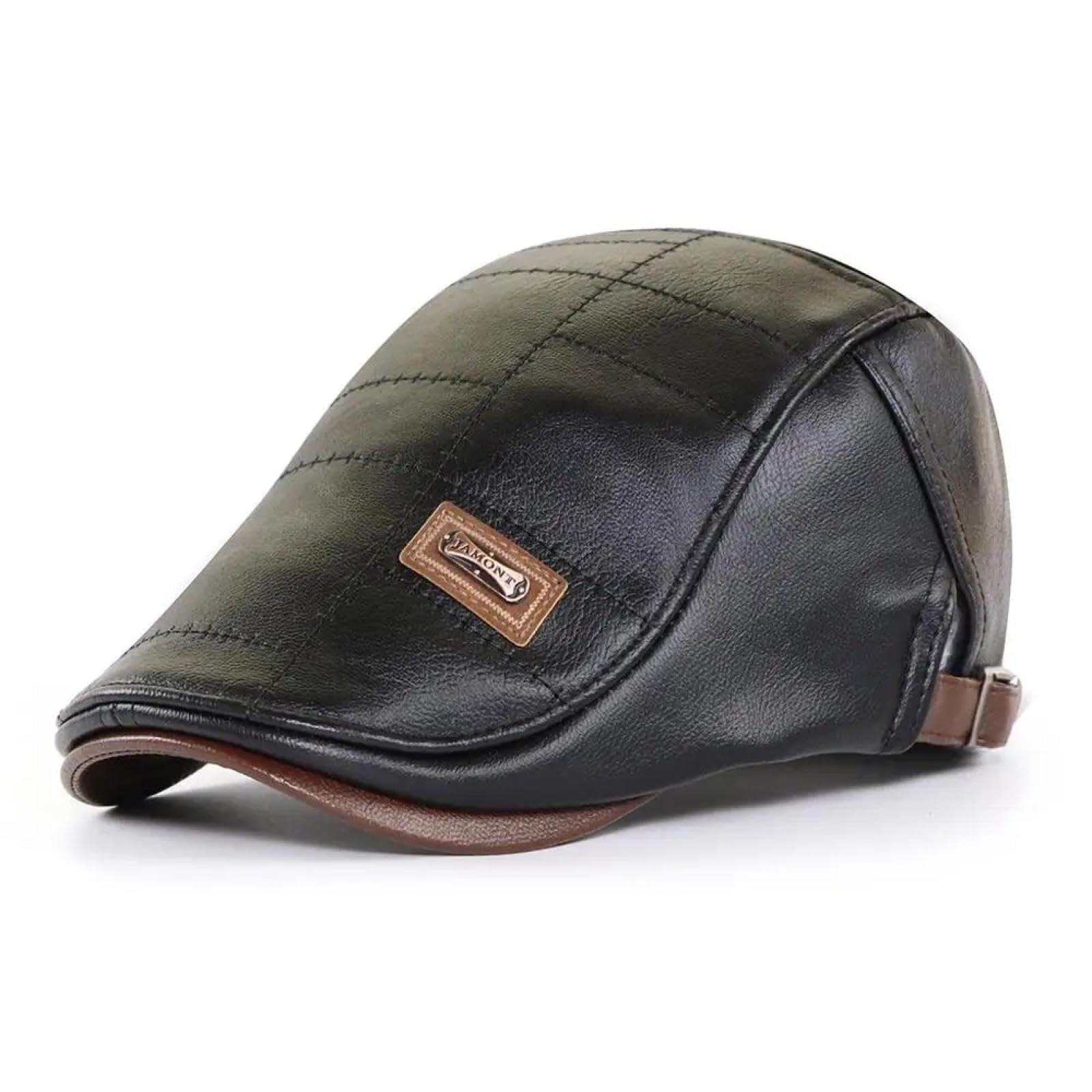 Czapki Czapki Skullies Czapki Beanie Newsboy Czapka Mężczyźni Duckbill Beret Kapelusz Zima Jesień Ciepłe Płaskie Czapki Vintage Man Boinas Czapki
