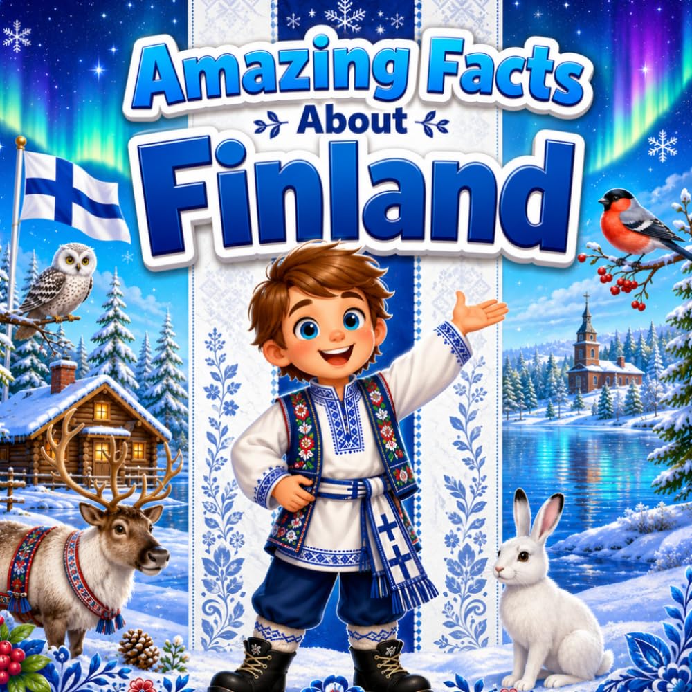 Amazing Facts About Finland: A Collection of Interesting Facts About Finland For Kids, Everything Young Readers Should Know About Its History, Geography, Wildlife, Traditions, Culture, and More