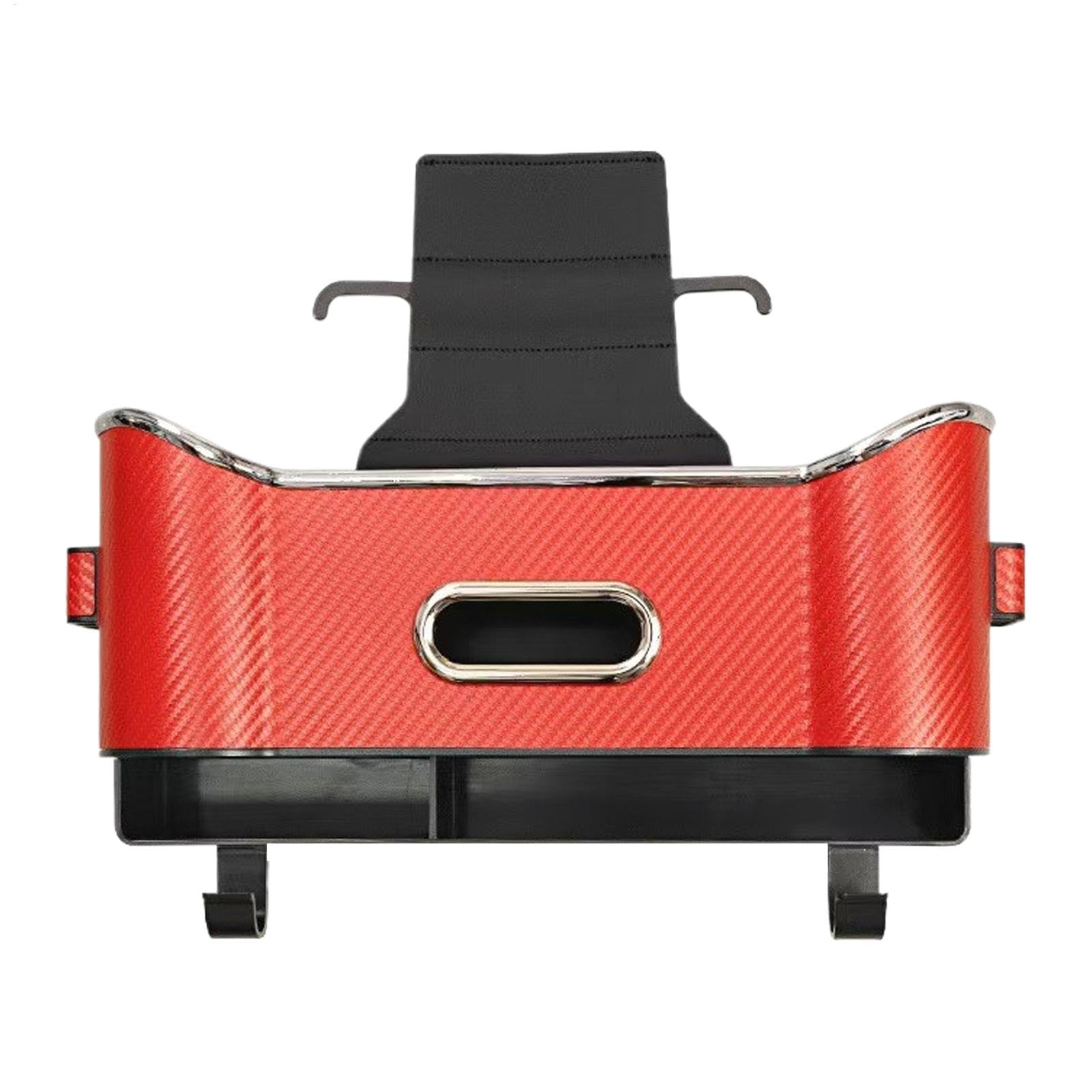 Organizzatore Sedile Posteriore Auto Busta da Viaggio Multifunzionale con | Organizzatore per Auto con Scatola per Fazzoletti per Snack Bottiglie d'Acqua Ombr