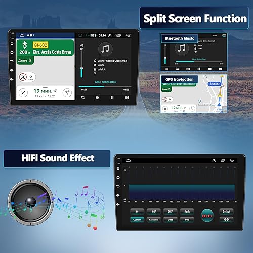 Miniatura 7 de Estéreo de coche Android 13 2+64G para Mazda 6 Atenza 2004-2014 compatible con Apple Carplay Android Auto, pantalla táctil de 9 pulgadas con