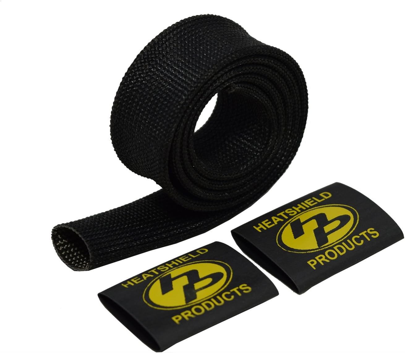 Heatshield Products 204002 Black 1/2" ID x 2' Fuel Line Heat Shield Sleeve