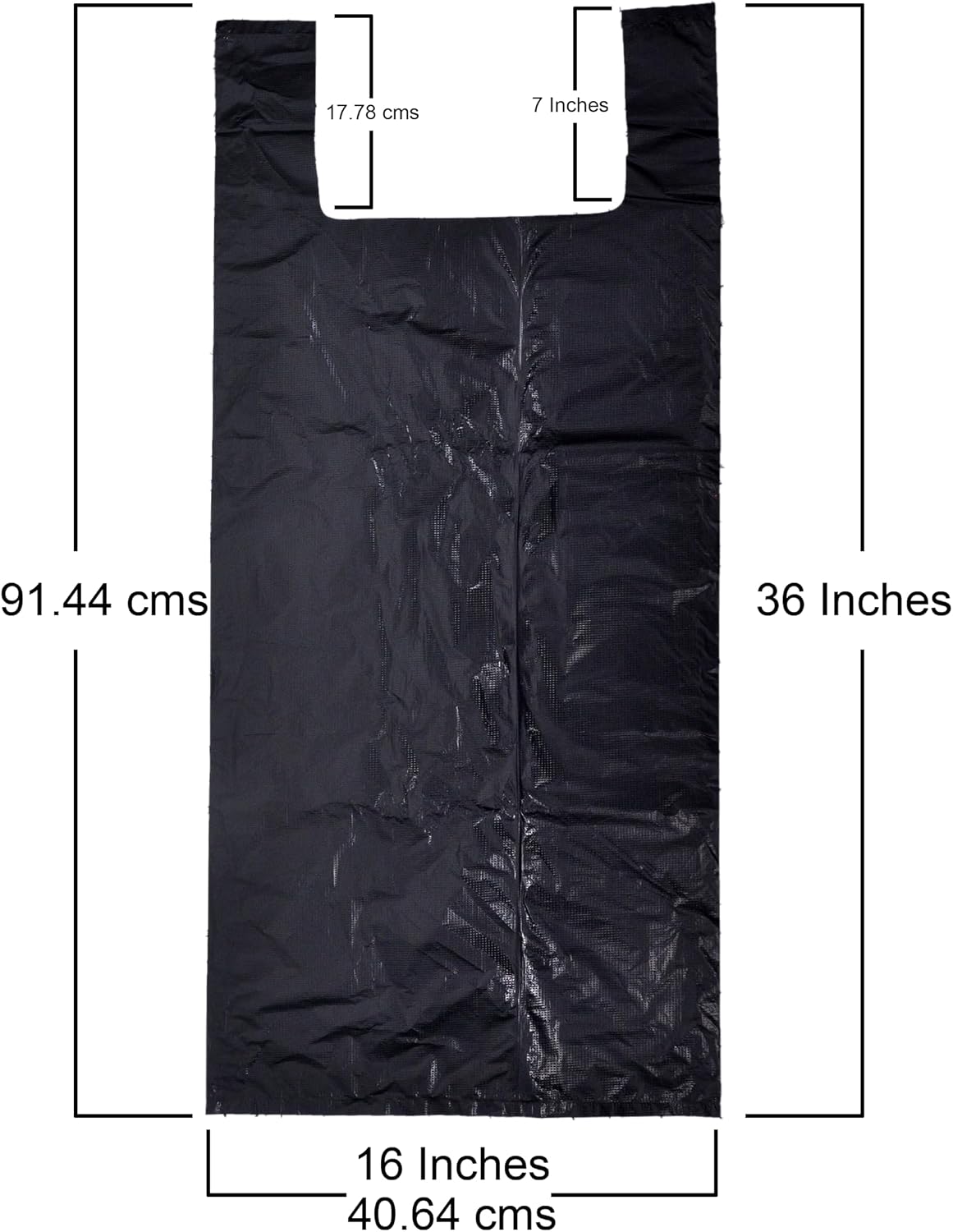 Ultra Strong Trash Bags, Black, Easy-Tie Handles, Leak Resistant (30 Gallon (Pack of 25))