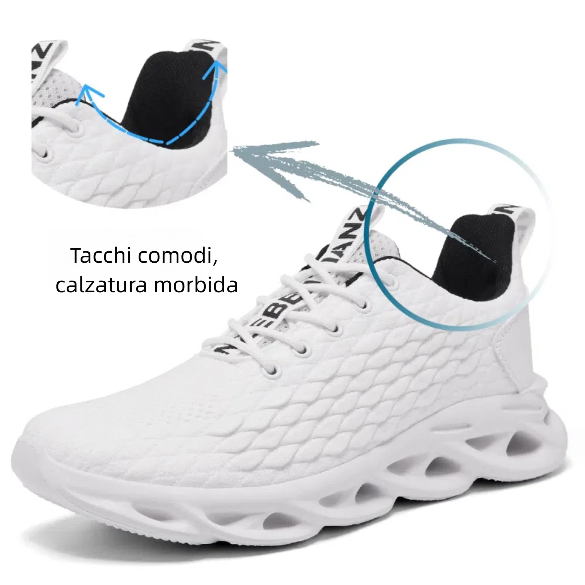 Herren Schuhe Turnschuhe Sportschuhe Laufschuhe Running Tennis Walkingschuhe Fitnessstudio Sneaker Freizeit Fashion Leichtgewichts Atmungsaktiv