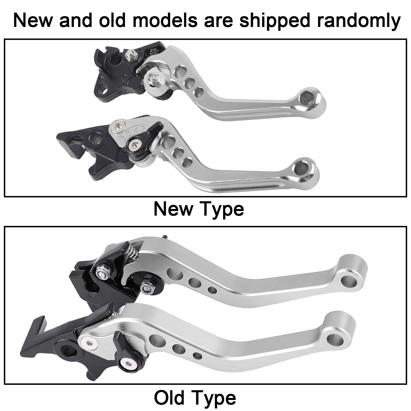 Leva Frizione E Freno Moto Reminnbor | In Lega Alluminio Per GY6 E CG125 | Diametro 22 Mm (Rosso) - Foto 10