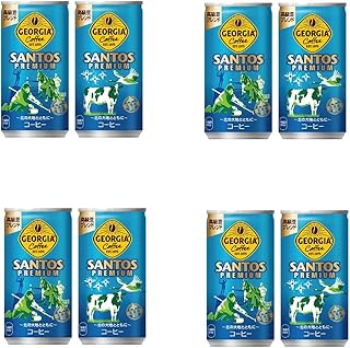 コカ・コーラ ジョージア サントスプレミアム 185g缶×120本【4ケース】