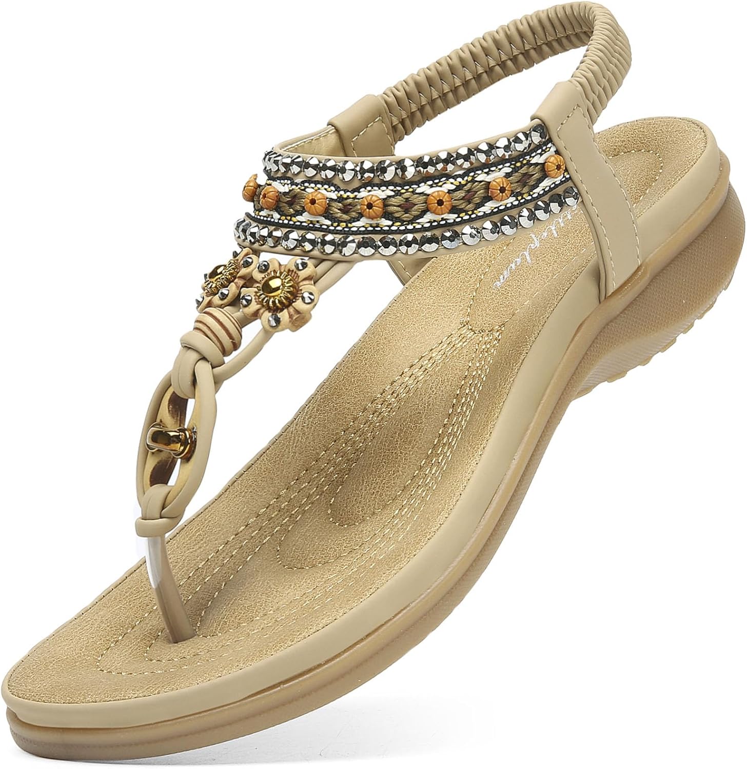 Littleplum Womens Sandals Arch Support Summer Beach