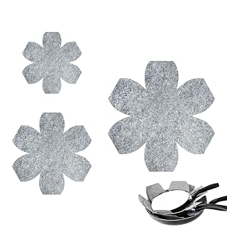 12 Pack Pot & Pan Protectors in 3 Sizes, Stackable Pan Separators to Avoid Scratching or Marring, Cookware Protector Set for Glass Ceramic Plates & Bowls - Amazon product rated Grade C