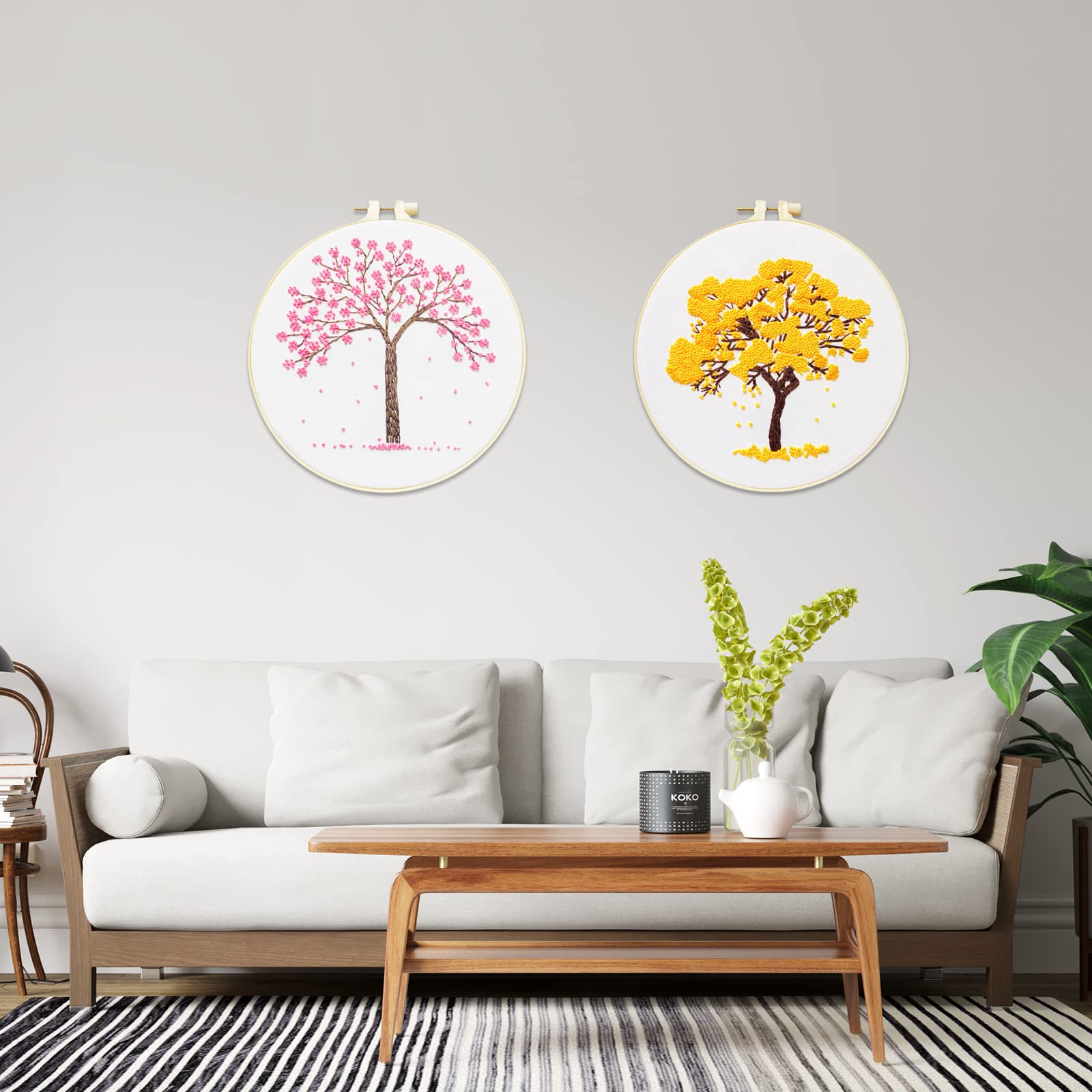 Joy Sunday Kits De Punto De Cruz De Costura, 11 Quilates, Estampada, Gama Completa De Bordado