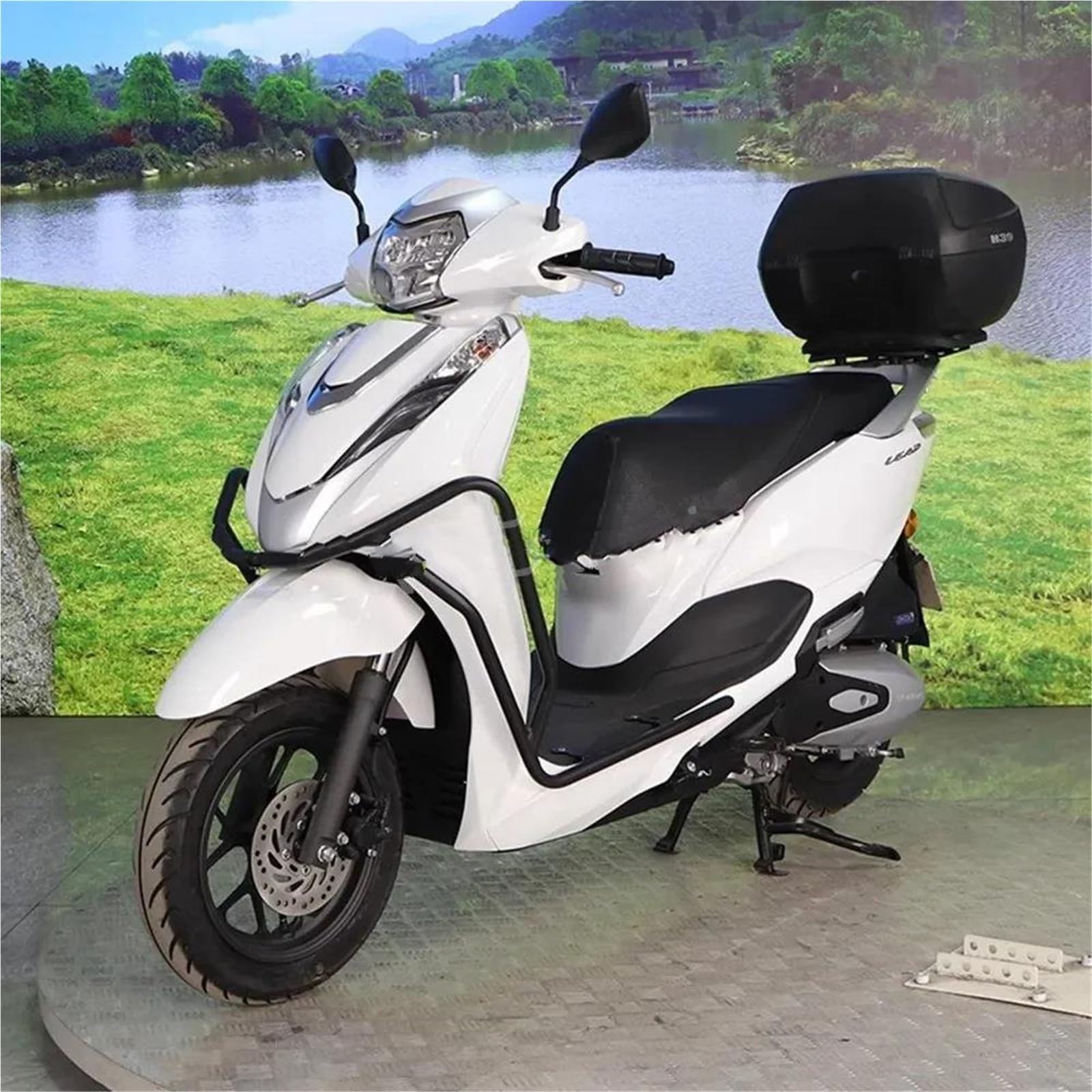 Porte-Bagages Moto Coffre Support De Arrière Accessoires Modification pour LEAD125 Évolutif