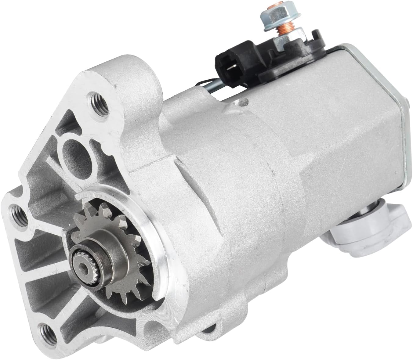 Starter (Only 13 Teeth) for Chrysler 300 2005-2014 5.7L 6.1L (RWD), for Dodge Challenger 2009-2023 5.7L, for Charger 2006-2021 5.7L (07-16 RWD), for Magnum 2005-2008 5.7L (RWD), 17896 17477