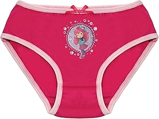 سكيلز بانتي بيكيني قطن مطبوع للبنات - فوشيا وروز- 4 سنوات