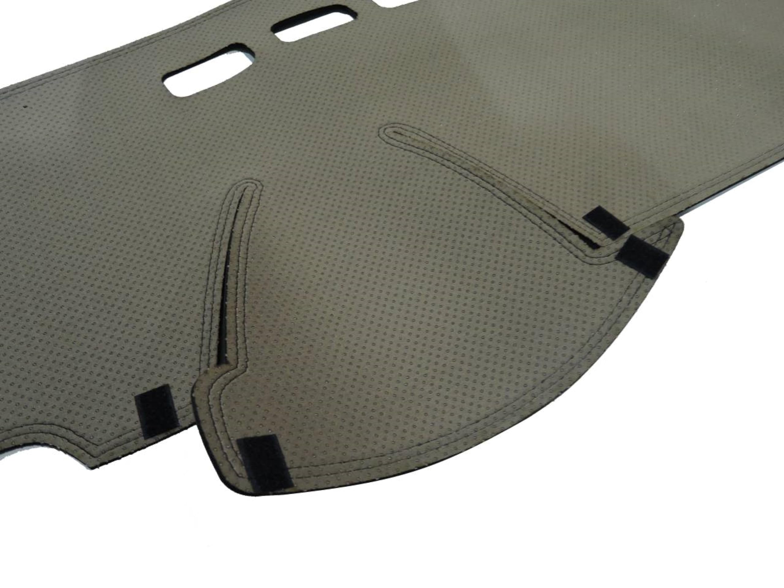 フィアット 500 ABA-31214 インパネ Amazon | フィアット500 ダッシュボードマット 【レッドステッチ