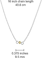 Vista 218 de Gargantilla de piedra natal – Regalo de cumpleaños, regalo para niña, mujer, amiga, hija, esposa, mamá, ella, joyas de piedras preciosas para uso