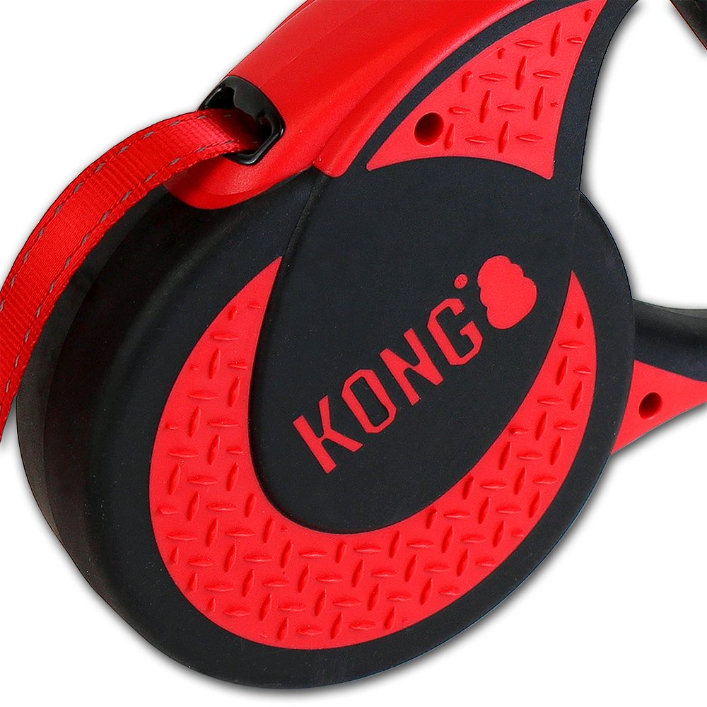 KONG Correas Extensibles Para Perros Correa Retráctil Kong Ultimate Red Xl (5M / 70 kg)