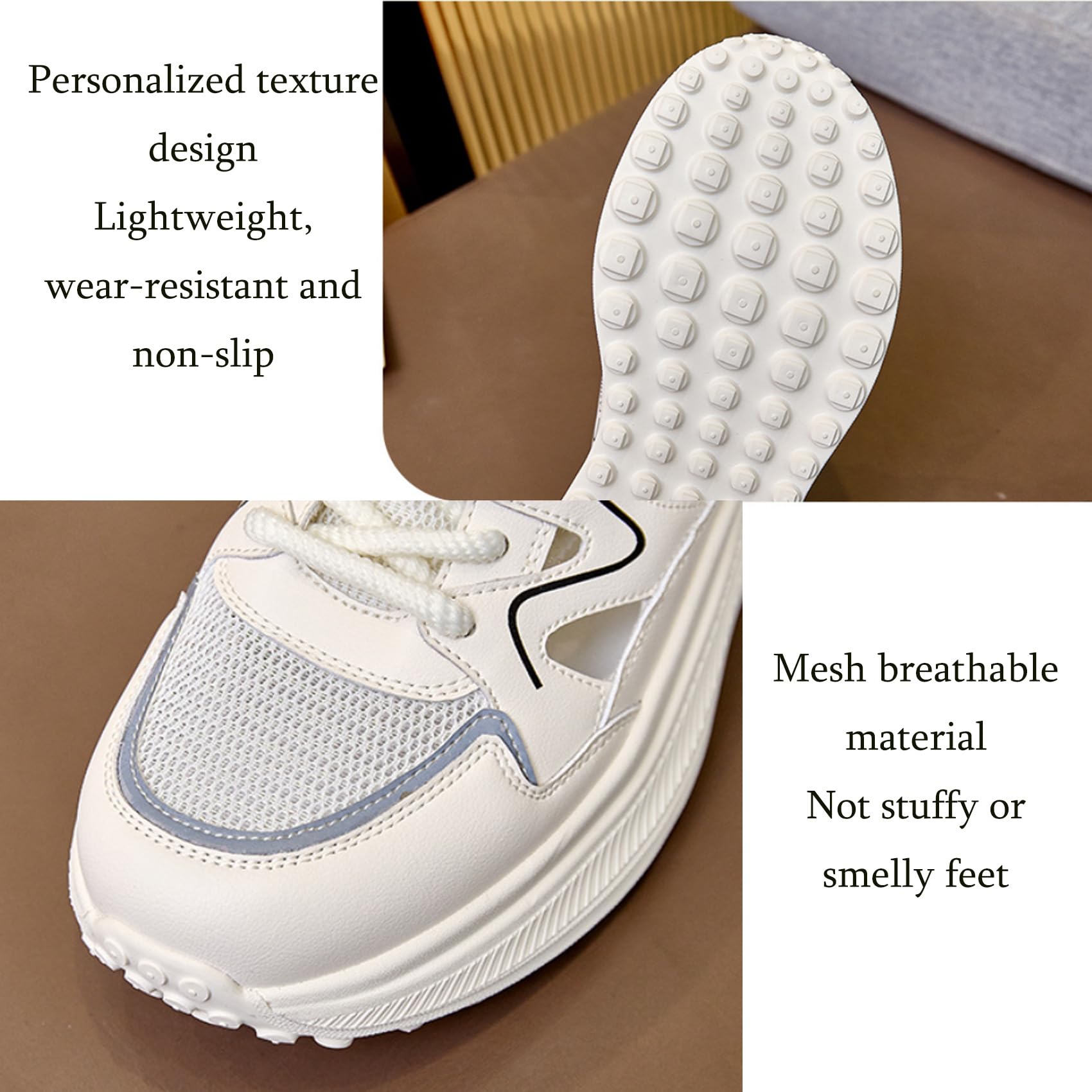 Scarpe da Corsa da Donna Scarpe da Tennis Leggere Scarpe da Ginnastica da Ginnastica da Passeggio in Mesh Traspirante Antiscivolo