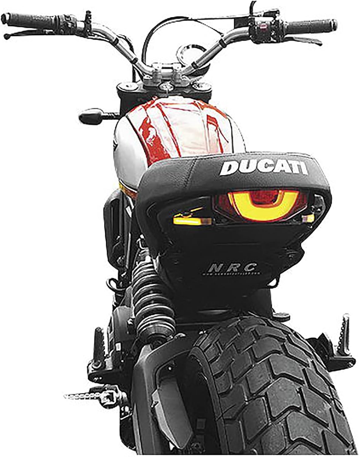 New Rage Cycles Fender Eliminator Compatible for Ducati Scrambler Classic/Icon/Full Throttle/Urban Enduro Yes I'll take the NRC plate light bracket and move my license plate underneath the bike