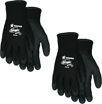 MCR Safety Memphis N9690XL Ninja Ice Mechanic/Ice Fish Glove, Size Extra Large 2 Pair