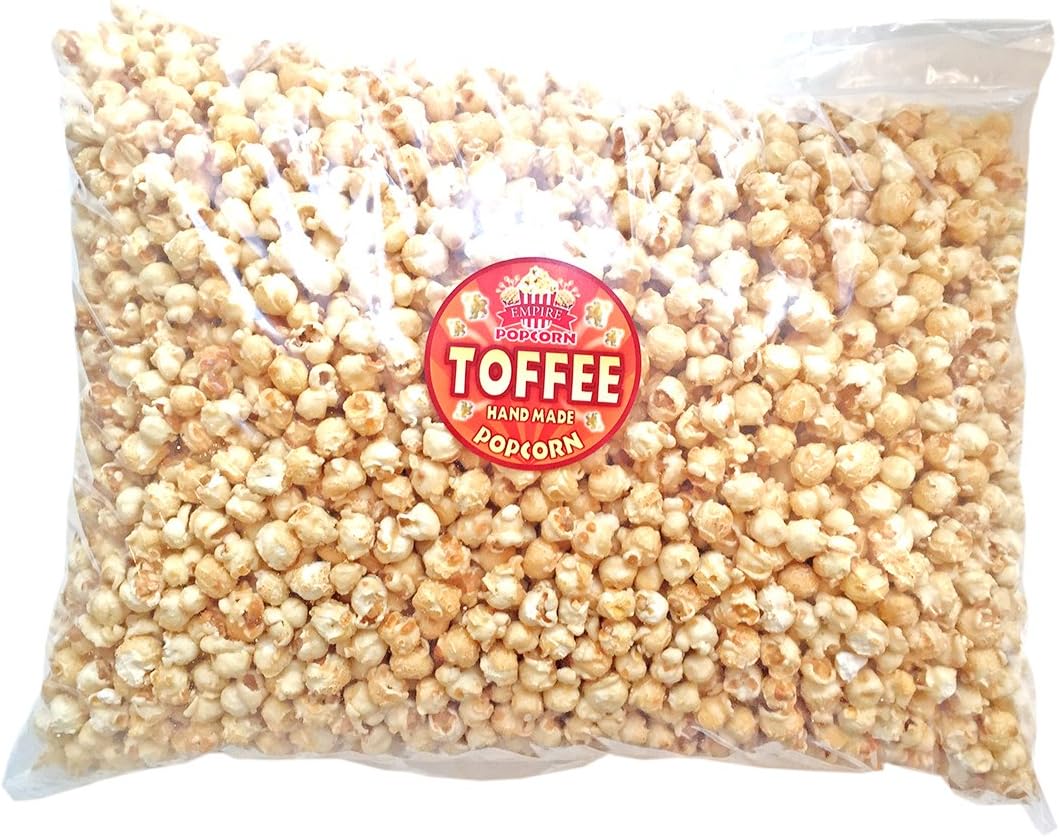 Ready Made Popcorn Gourmet Toffee Huge 3kg Bag from Empire Popcorn