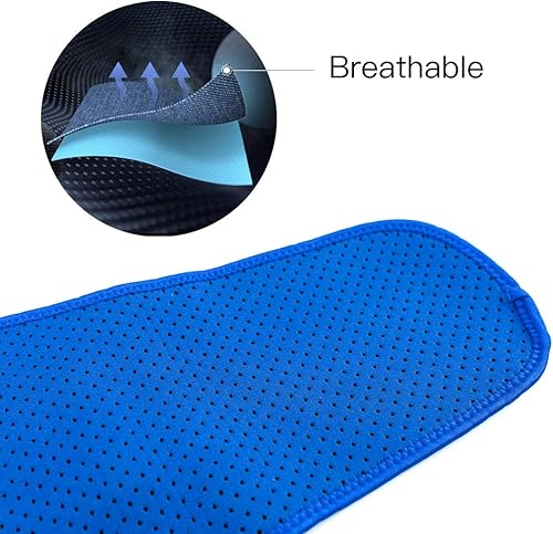 Miniatura 6 de Luwint Soporte de espalda con 10 placas de metal, soporte lumbar para alivio del dolor de espalda baja, recuperación posparto, entrenamiento de