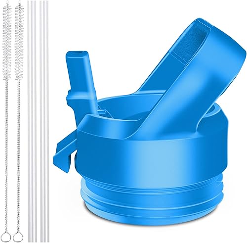 Miniatura 10 de Straw Cap for YETI Rambler Bottle and RTIC Bottle, Straw Lid with 2 Straws and 2 Brushes