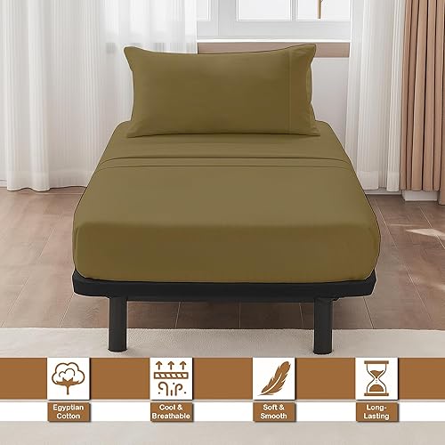 Miniatura 8 de Sábanas para litera de cuna, 33 x 75 pulgadas, sábanas de colchón tamaño cuna, sábana bajera perfecta para cama individual estrecha, cuna, litera de