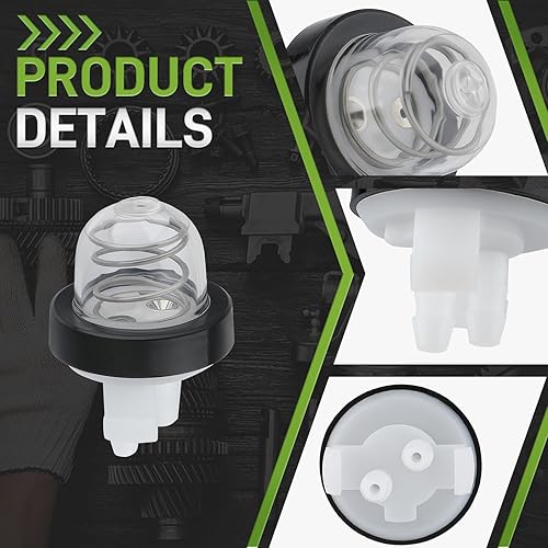 Miniatura 3 de Paquete de 5 bombillas de imprimación 4238 350 6201 para Stihl TS410 TS410Z TS420 TS420Z Sierra de corte de hormigón BR350 BR430 BR450 SR430 SR450