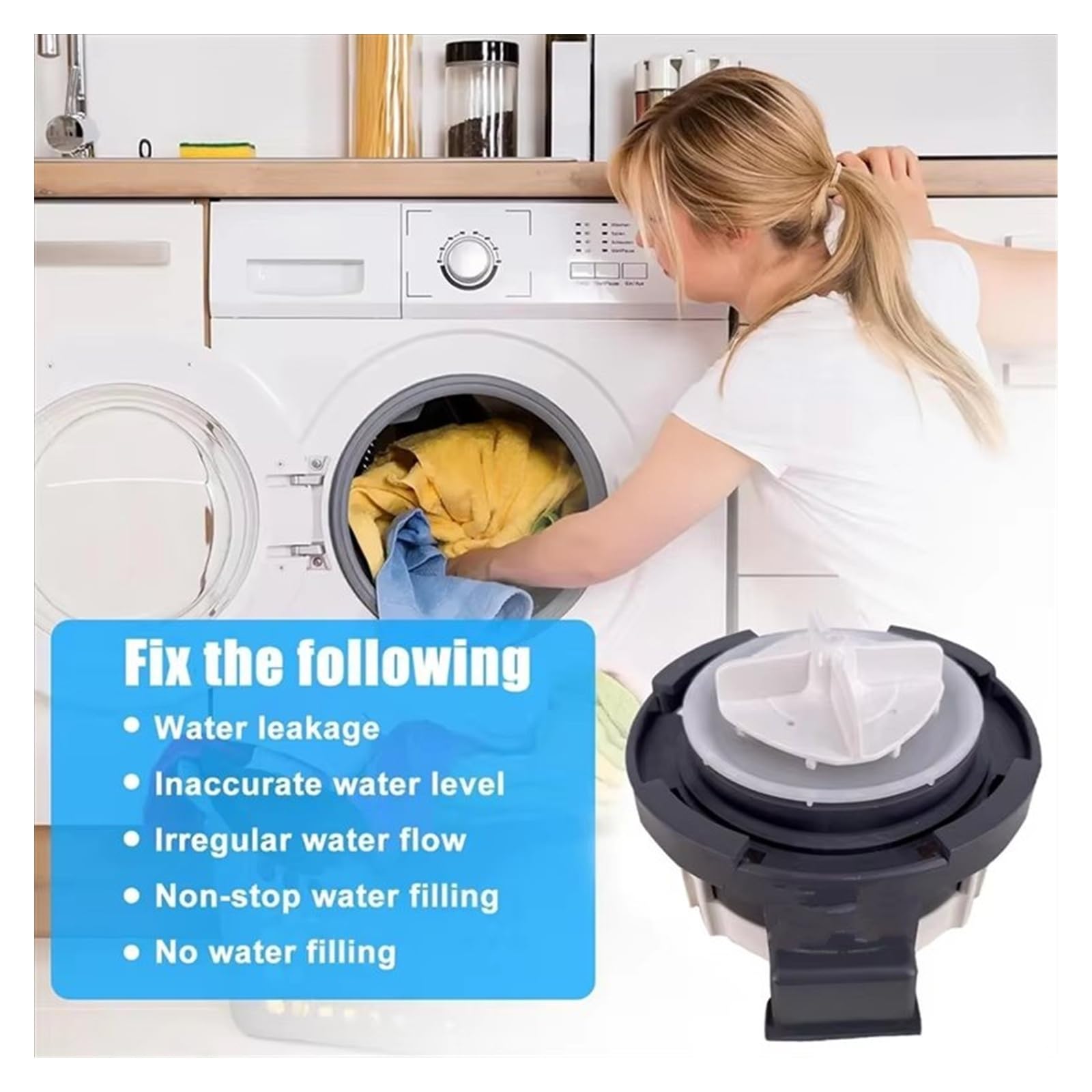 Laugenpumpe Waschmaschine Für WDD0015X1M BLDC EAU64082902 26V Ablaufpumpe Motor Für Waschmaschine Waschmaschine Entwässerung Montage