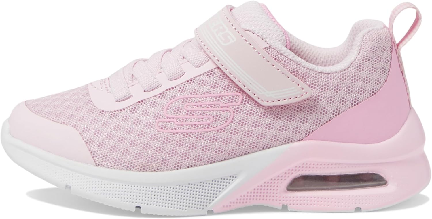 Skechers MICROSPEC MAX-Epic Brights Sneaker, Pink, 12 US Unisex Little Kid
