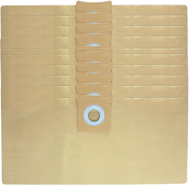 First4spares Eco Friendly Dust Bags for Vac King (Machine Mart) CVAC20P CVAC30SSR Vacuum Cleaners (Pack of 10)