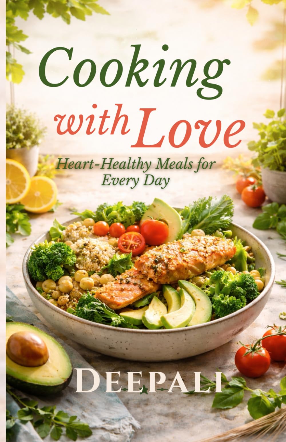 Cooking with Love: Heart-Healthy Meals for Every Day: Simple, Delicious Recipes to Nourish Your Heart, Body & Soul