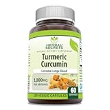 Turmeric Curcumin Supplement | 1000 Mg Per Serving | 120 Veggie Capsules | Blend of Turmeric Powder & Turmeric Extract | Non-GMO | Gluten Free | Made in USA