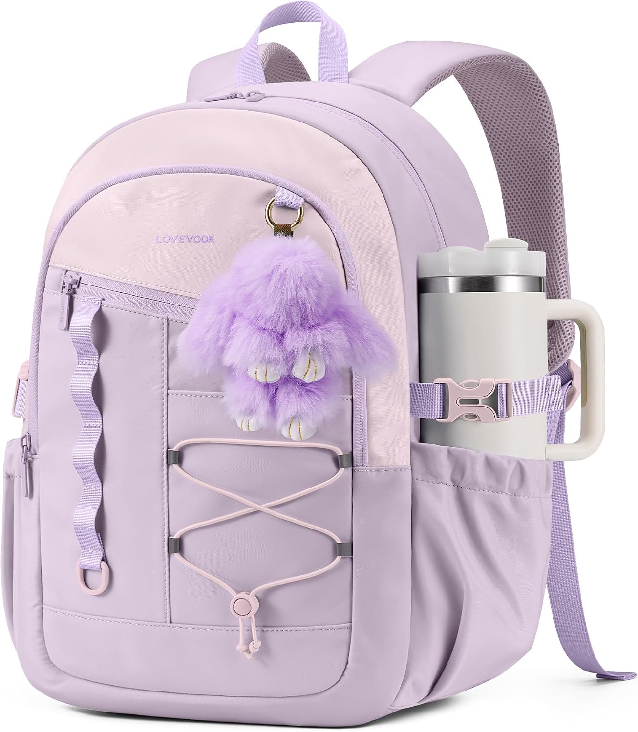 LOVEVOOK School Backpack for Girls,large Capacity 15.6 Laptop Backpack