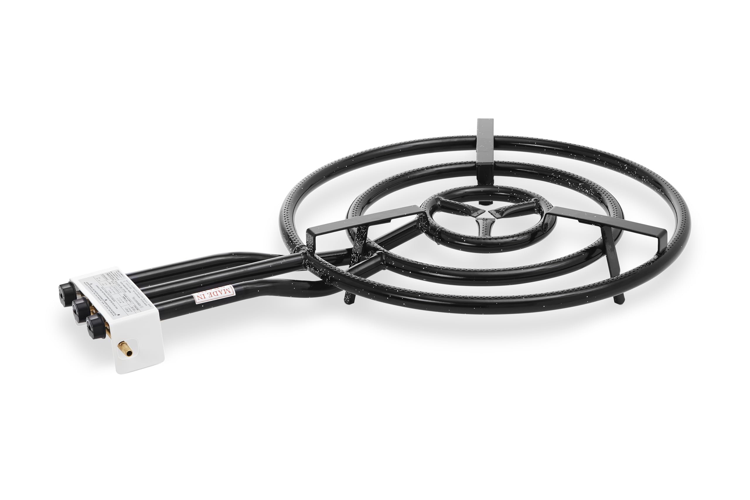 Brûleur à Paella Gaz 60 Cm – Acier Inoxydable, Puissant Et Portable, Idéal Pour Cuisines En Plein Air, événements Et Camping