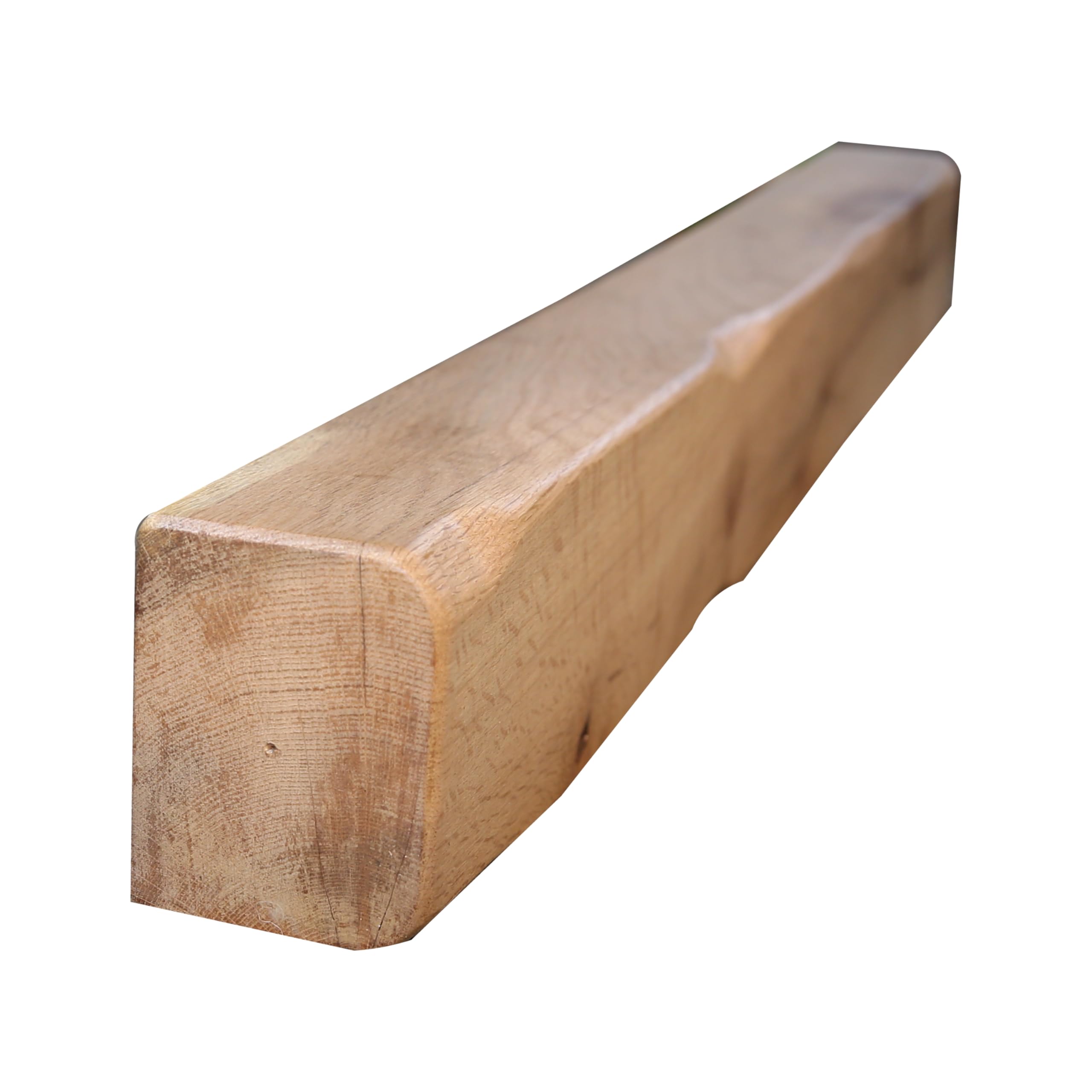 oakleys oak Genuine Solid Oak Beams for Fireplaces- Oak Floating Shelf for Home Decor- Rustic Shelves to Decorative Logs for Fireplace- Heavily Worked- Beam Size(100x15x10) Cm — image 1