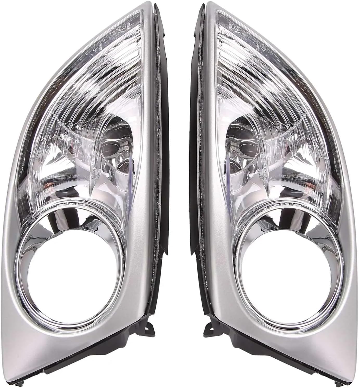 Auto Front Bumper Corner Light Cover Fog Light Cover Compatible with Mazda CX7 CX-7 2009-2011 Replacement Fog Lamp Hood