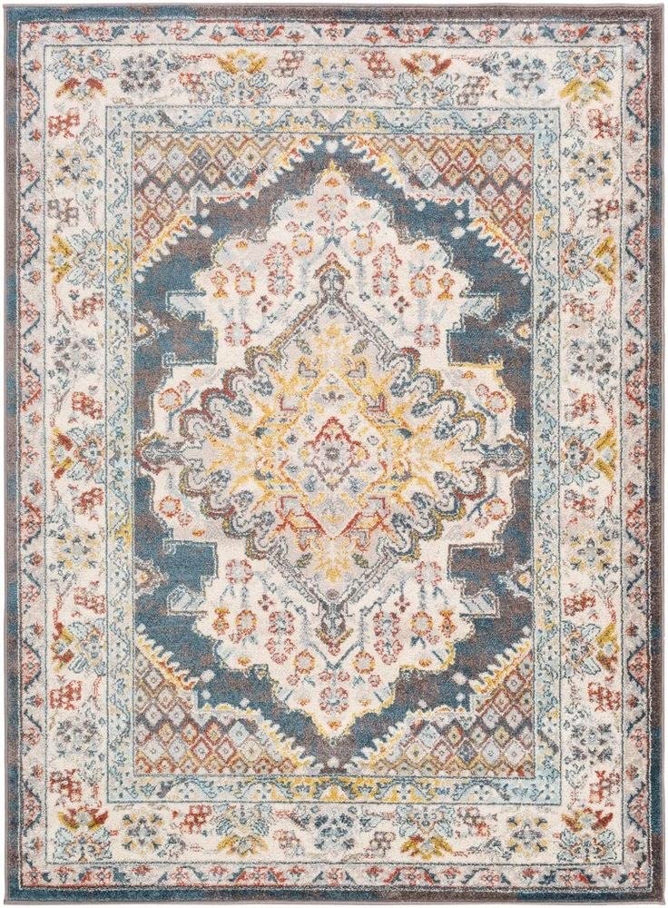 Surya AKR2303710103 Ankara Rugs, Rug Size 7'10" x 10'3" Rugs for