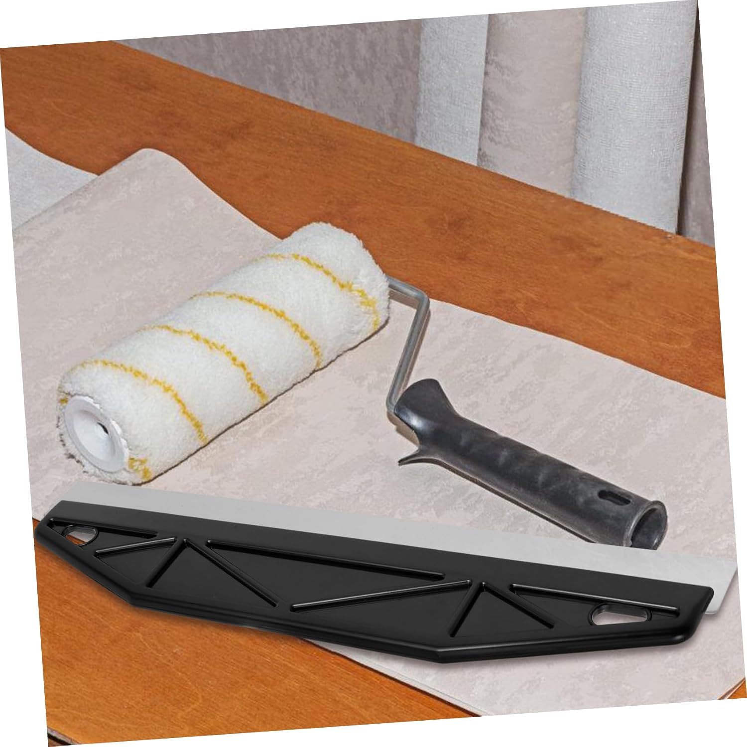 Ergonomic Wallpaper Hand Tool Scraper for Wall Removal Application Smooth Finish Multi-use for Crafts Car Films
