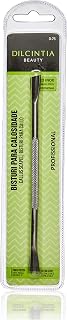BISTURI PONTA DUPLA para CALOSIDADE PLANTAR, DILCINTIA BEAUTY, Aço Inox, 14 cm